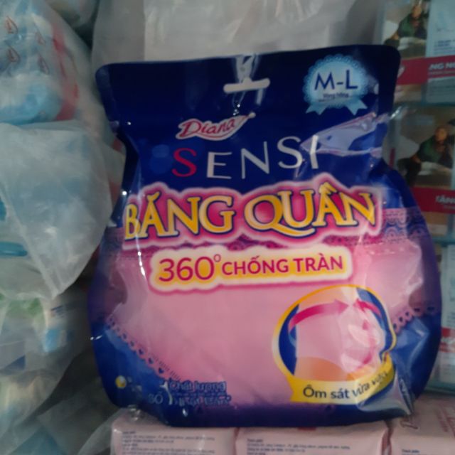 Bvs Diana SENSI dạng quần size M-L(gói 2 miếng)