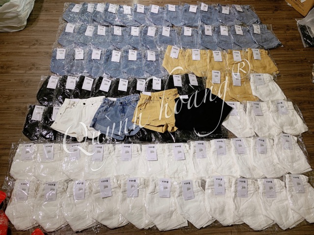 Quần short nữ gấp gấu, mềm nhẹ chuẩn hàng Quảng Châu | BigBuy360 - bigbuy360.vn