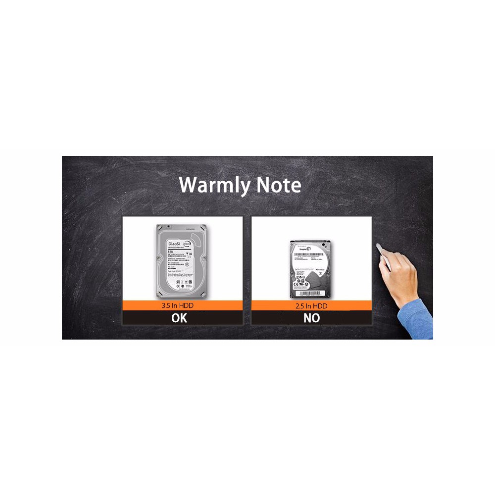 Hộp bảo vệ ổ cứng HDD ORICO 3.5 inch chống thấm nước chống sốc chống bụi thiết kế nắp chụp và khóa an toàn