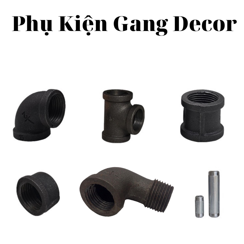 Tê Nối Cút Ren Trong Chất Liệu Gang Phi 21,27,34,42 Lotacom