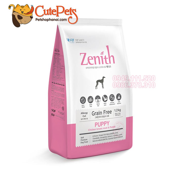 Thức ăn hạt mềm chó con Zenith Puppy 300g - Thức ăn Hàn Quốc - CutePets