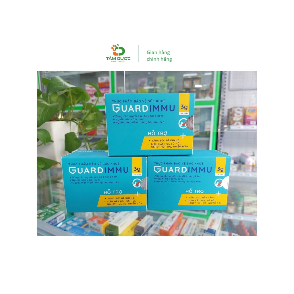Guardimmu hỗ trợ tăng cường đề kháng hô hấp, giảm cúm hiệu quả cho bé