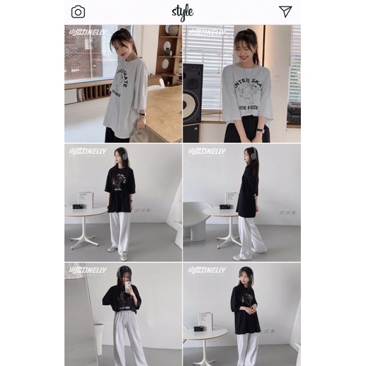 Áo phông nelly heybig sale (có sẵn) winter skate