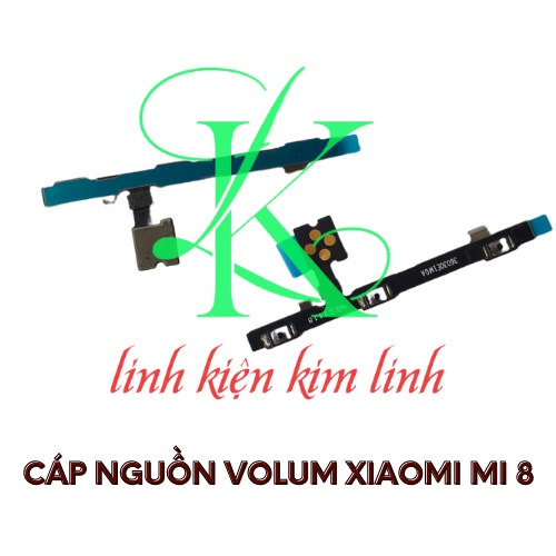 Nút phím tăng giảm âm lượng xiaomi mi 8 /mi 8 pro