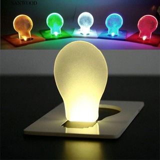 ❄Đèn LED Mini Siêu Mỏng Bỏ Túi Dạng Ví Tiện Dụng