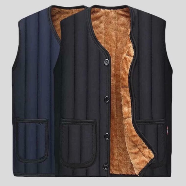 Áo khoác gile lót lông nam KHP23 | BigBuy360 - bigbuy360.vn