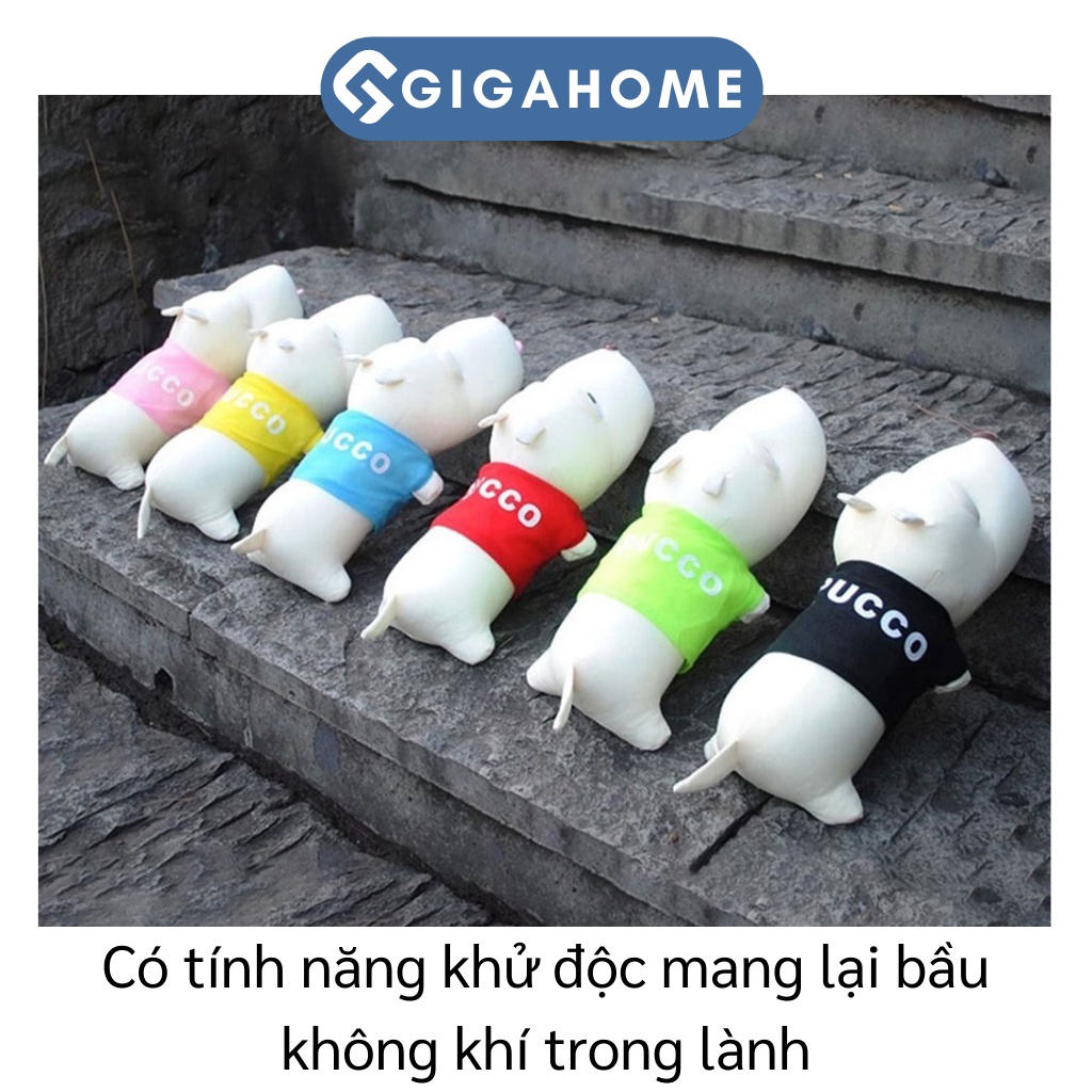 Thú Bông Lõi Than Hoạt Tính Khử Mùi, Lọc Không Khí Trang Trí Taplo Ô Tô GIGAHOME 5795