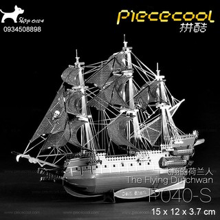 Mô hình thép 3D tự ráp Piececool tàu người Hà lan bay