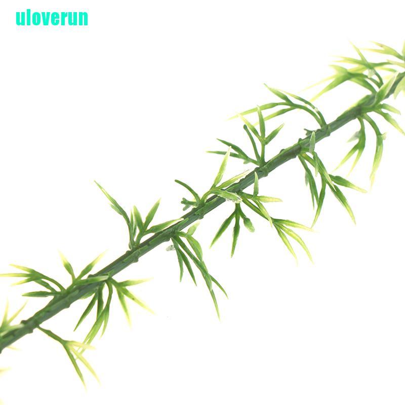 Uloverun Bộ 20 Mô Hình Cây Tre Mini Bằng Nhựa Để Bàn Trang Trí