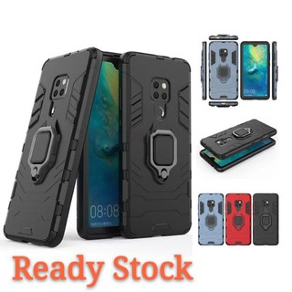 Ốp lưng nhẫn Huawei Mate 20 20X 30 Pro Honor 8X V20 View 10 V10 Nova 7 Lite Giá đỡ ô tô từ tính Ironman Vỏ điện thoại Vỏ bảo vệ TPU Vỏ cứng chống sốc