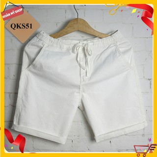{HINH THAT} Quần short kaki nam lưng thun thời trang {RE VO DICH}