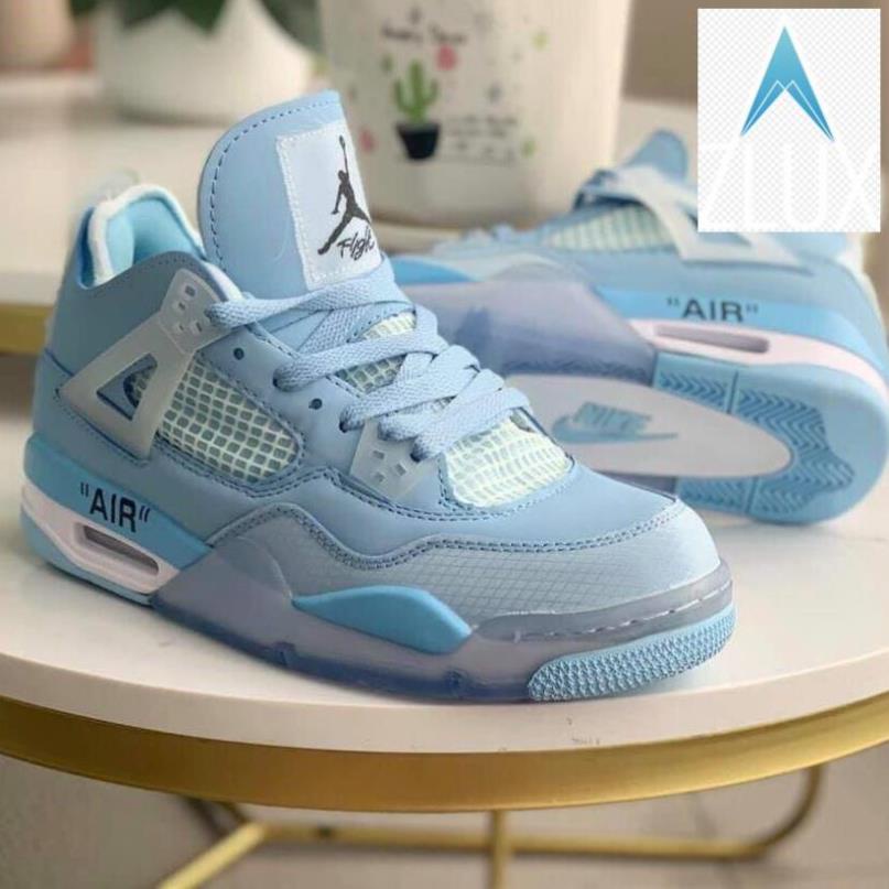 Giày Sneaker Air Jordan 4 Retro Cao Cấp tặng 3 dây - JD4 Nam Nữ Hàng chuẩn đế êm 🍢