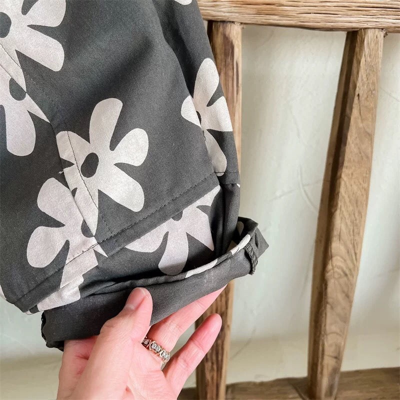 Hàng Mới Về Quần Harem Cotton Dáng Rộng Phong Cách Nhật Hàn Thời Trang Mùa Xuân Phong Cách Hàn Quốc Dành Cho Bé 2022