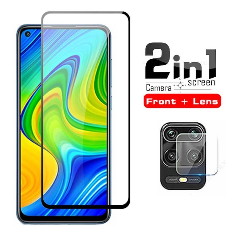 Set 3 kính cường lực bảo vệ toàn màn hình cho Xiaomi Redmi Note 10 9 9s Note 9 10 Pro 9A 8 7 K20 8A 7A