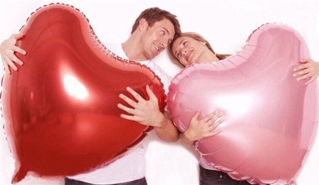 BÓNG TRÁI TIM SIÊU LÃNG MẠN NGÀY VALENTINE