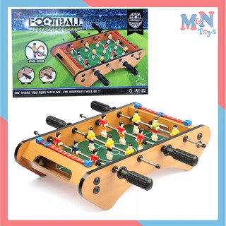 Bàn bi lắc bóng đá mini ( billards) Table Top Football bằng gỗ cao cấp 2218
