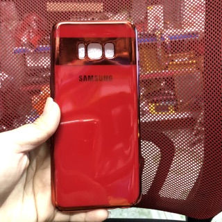Ốp lưng samsung S8 plus dẻo màu xi bóng