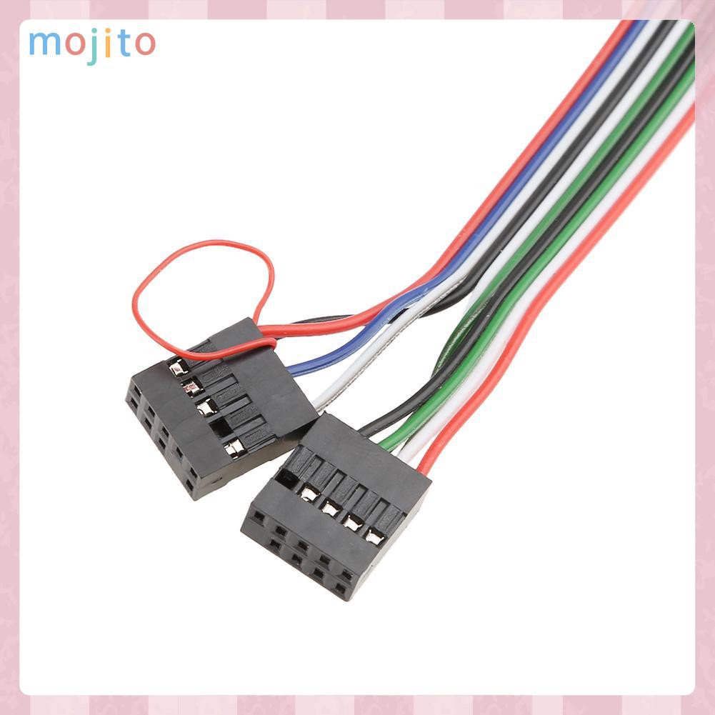 MOJITO I/0 Audio Output Input Dual USB Front Panel Board Cable for Computer Case