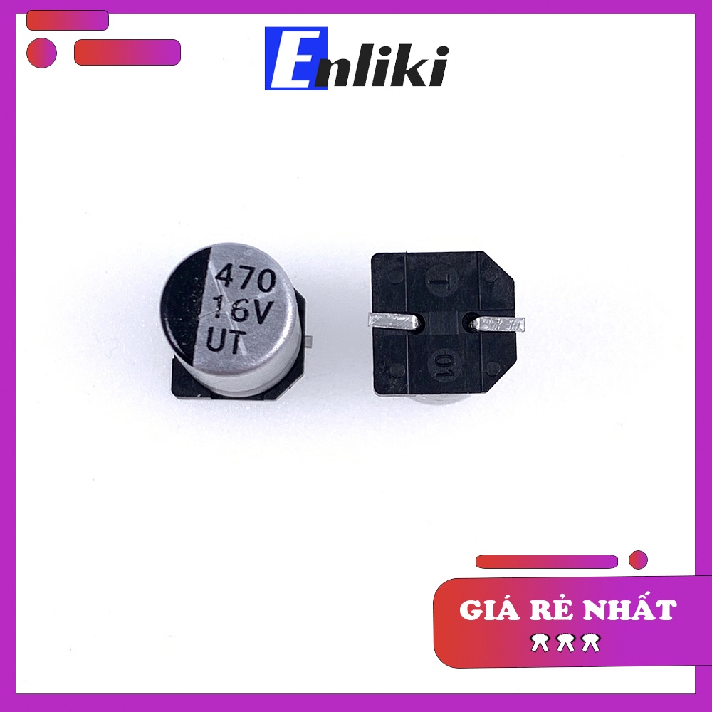 470uF 16V 8x10.2mm Tụ Nhôm