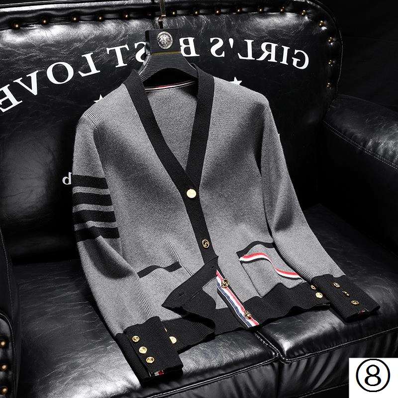 Áo Khoác Cardigan Dệt Kim Phong Cách Thời Trang Xuân Thu 2022 Cho Nam Giới