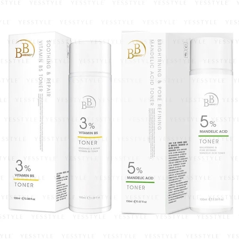 [MY SCHEMING] Toner BB amino 3% vitamin B5/ 5% madelic acid 100ml