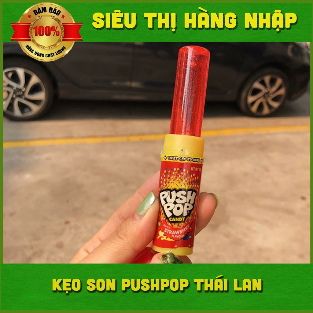 Kẹo son môi Push Pop Thái Lan 4 vị