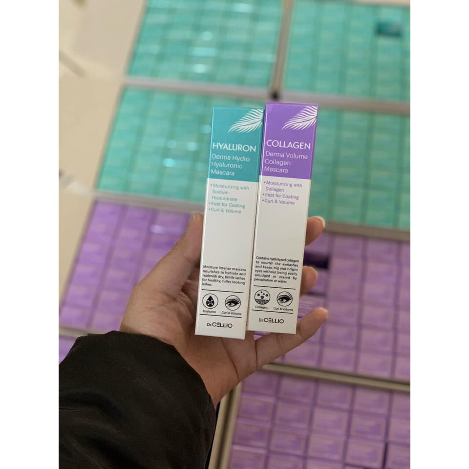 Mascara Tế Bào Gốc, Kích Thích Mọc Mi  Dr Cellio   Derma volume Collagen