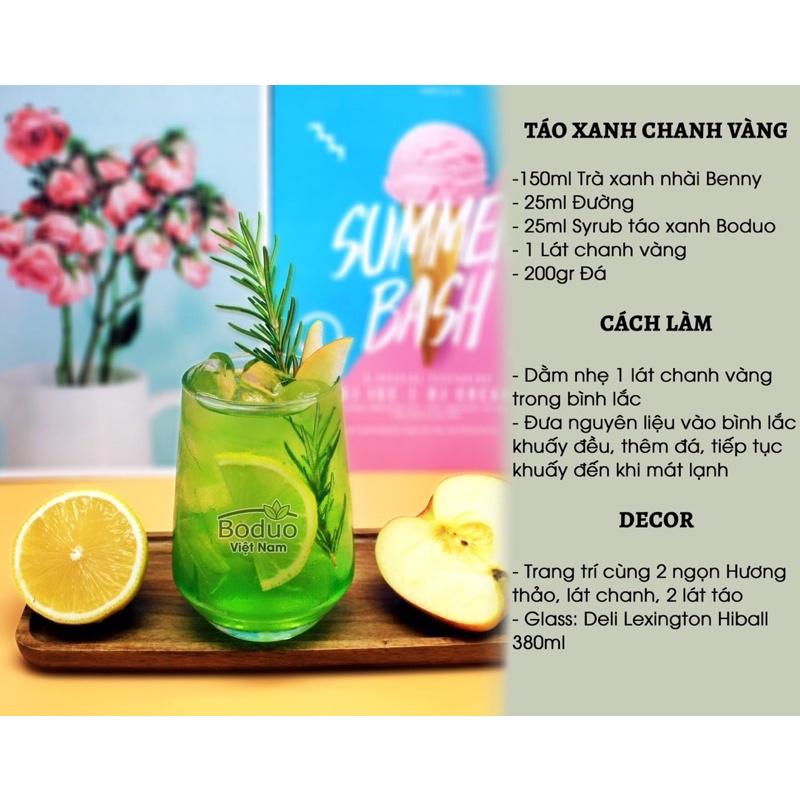 Siro Boduo Táo 2lit