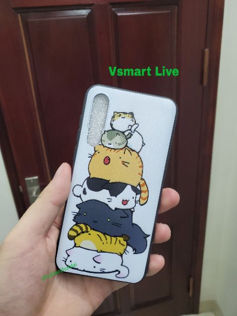 Ốp lưng In 3D cho Vsmart Live FREESHIP Từ 50k hình đáng yêu ( đã cắt camera cho vừa máy )