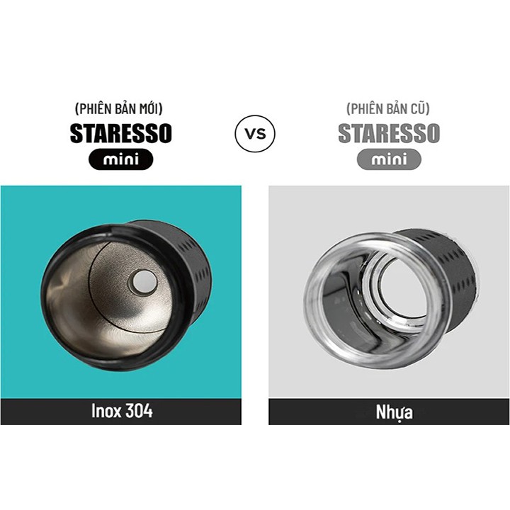 STARESSO MINI - BẢN NÂNG CẤP 2021 | Tặng kèm 150g cà phê Arabica cao cấp Đà Lạt