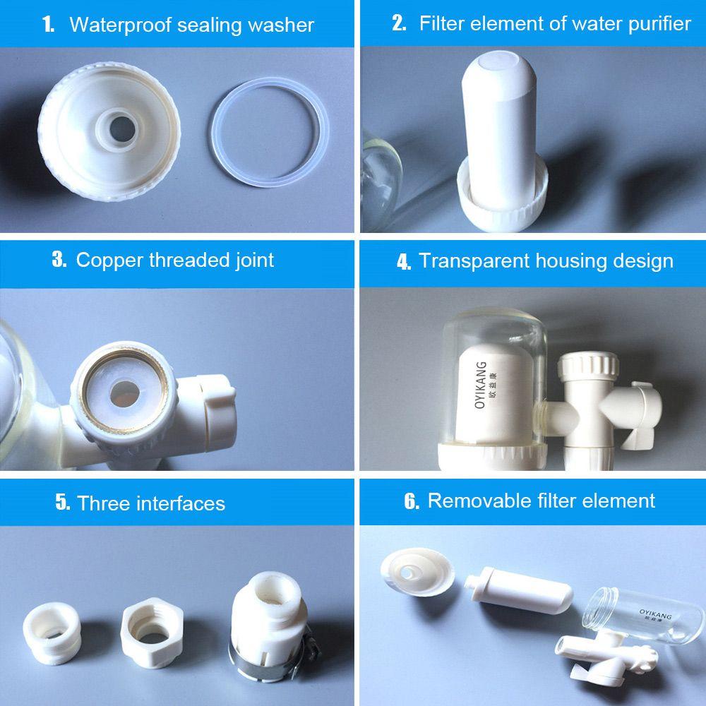 JUNE Đầu Lọc Gắn Vòi Nước Tiện Lợi