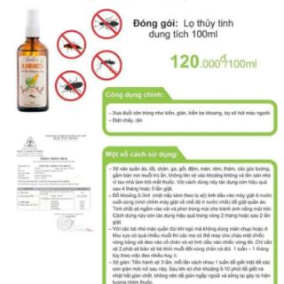 Đuổi MUỖI & CÔN TRÙNG an toàn