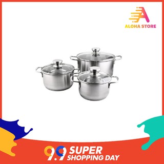 Bộ 3 Nồi Sharp HN5636 Cao Cấp -Phân Phối Chính Thức