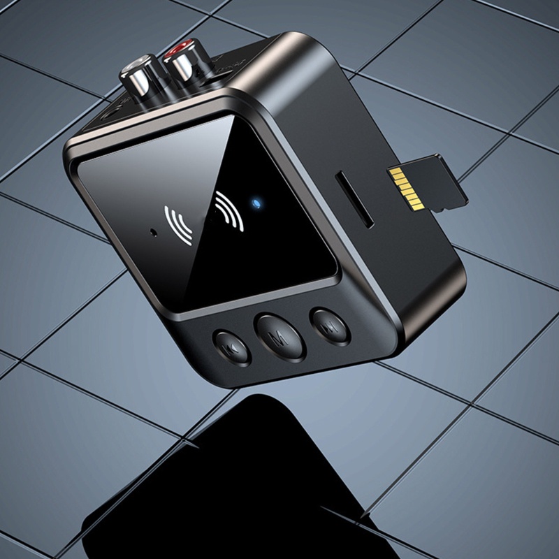 Thiết Bị Nhận Tín Hiệu Âm Thanh Bluetooth 5.1 Kỹ Thuật Số Hỗ Trợ Thẻ TF MP3 Play NFC LED