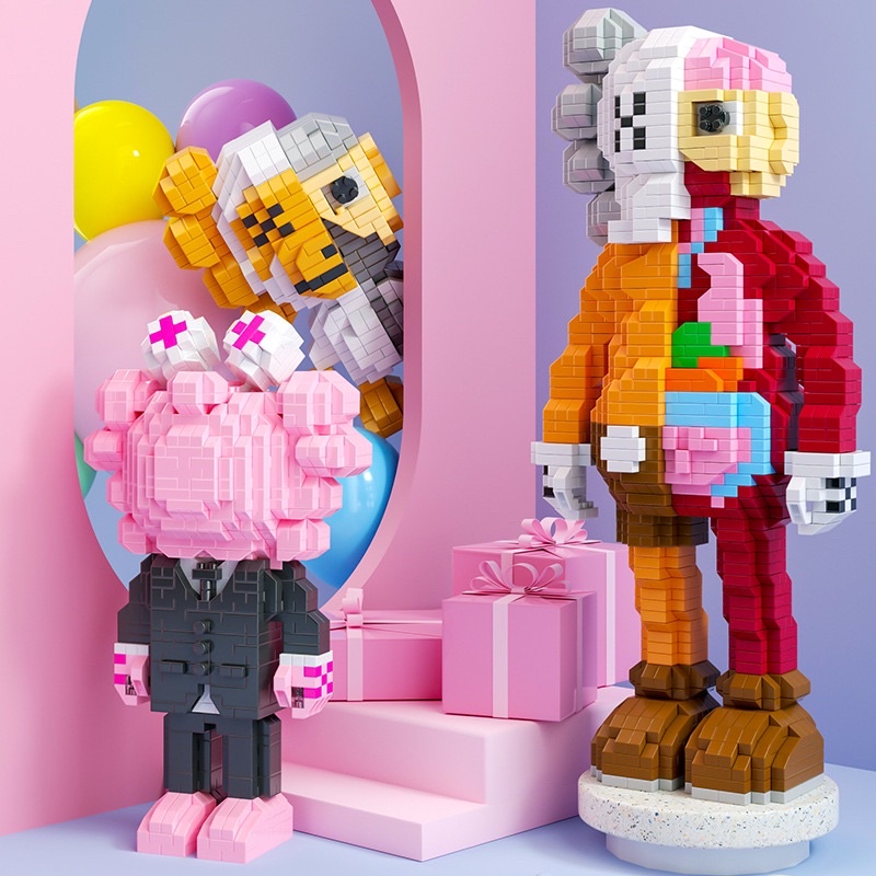 Mô hình lắp ráp Kaws Moc Model - Lego Kaws Moc Model