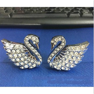 Nước hoa xe hơi hình thiên nga đính kim cương