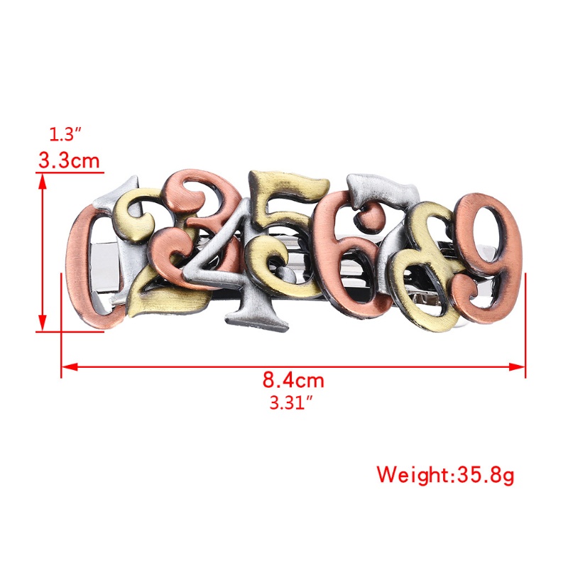 Kẹp Tóc Nhiều Kiểu Dáng Phong Cách Gothic