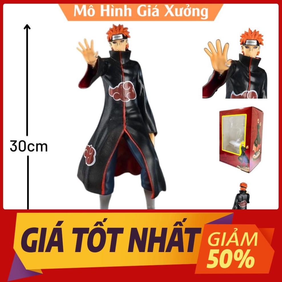 Mô hình Pain Lục Đạo cao 30cm tỉ lệ 1:6  thuộc tổ chức Akatsuki - tên thật là Nagato - Shippuuden - Tượng Figure Naruto
