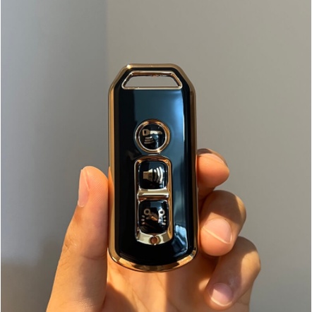 Vỏ Chìa Khóa Điều Khiển Từ Xa 3 Nút Cho Xe Máy Honda PCX SH 125 150 2016-2020 Super Cub 125