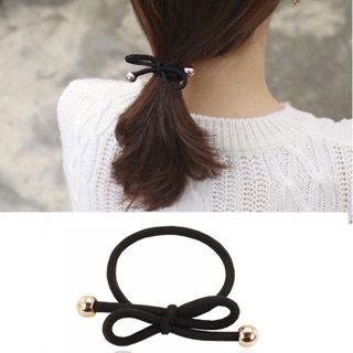 Dây cột tóc hình nơ đơn giản