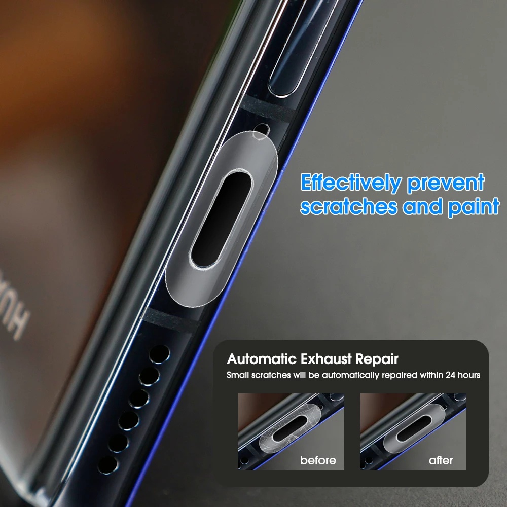 Bộ 10 Miếng Dán Cổng Sạc Type C Cho iPhone 13 12 11Pro Samsung Xiaomi