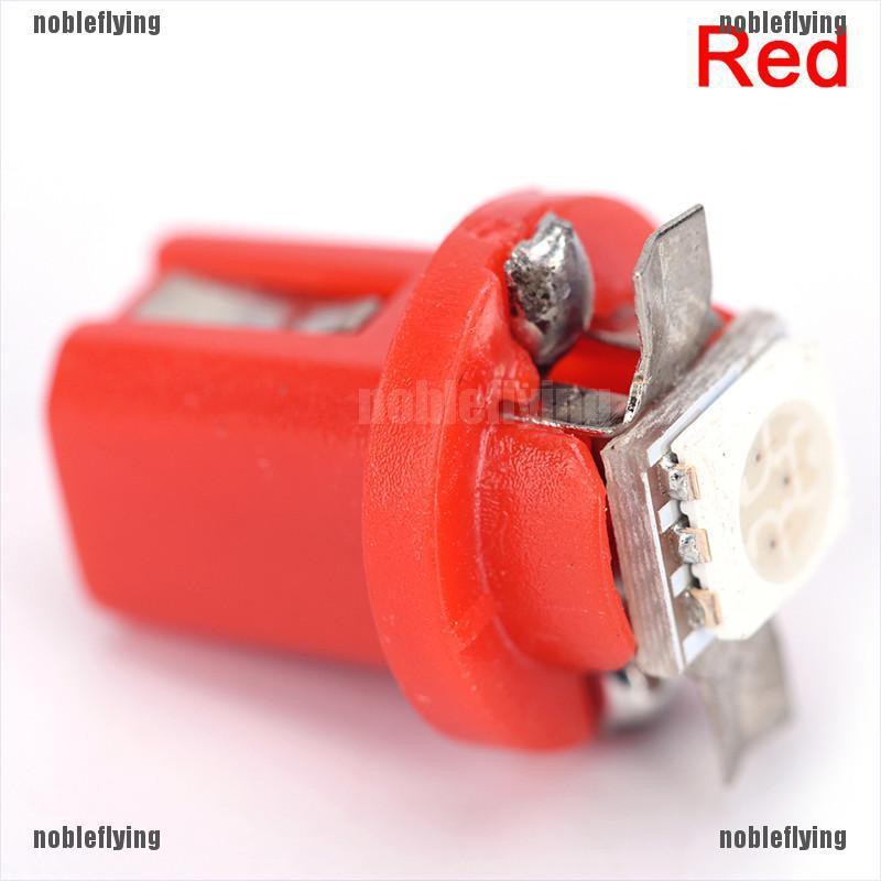 Set 10 Đèn Led T5 B8.5d Gắn Bảng Đồng Hồ Xe Ô Tô