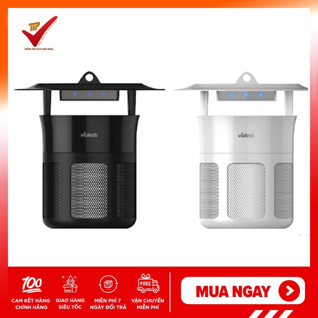 Đèn bắt muỗi, máy bắt muỗi LED UV Mosclean Hàn Quốc, nhập khẩu chính hãng, Bảo Hành 1 Năm, Màu trắng và màu đen