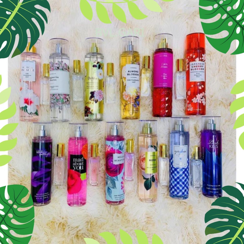 Xịt thơm toàn thân lưu hương Bath and Body Works 10ml - Body Mist STORE