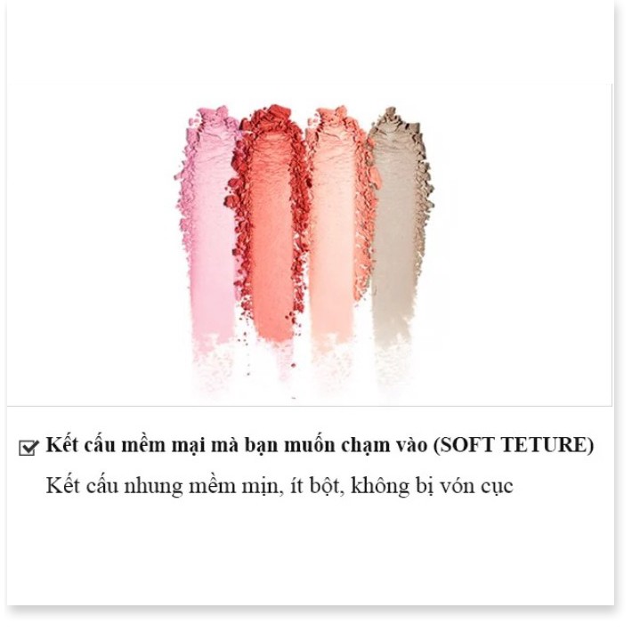 Phấn Má Hồng Dạng Nén Xinh Xắn Missha Cotton Blush 4g