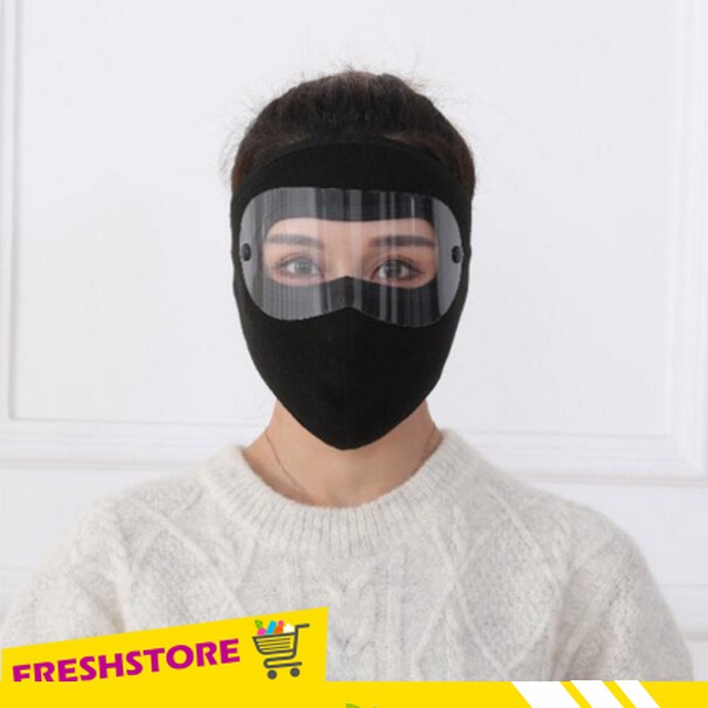 Khẩu Trang Ninja Nam Nữ Che Kín Toàn Mặt Kín Cổ Lót Nỉ Siêu Ấm Có Kính KTN01KHNX - Freshstore | BigBuy360 - bigbuy360.vn