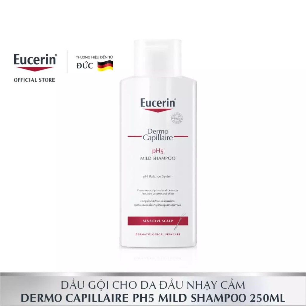 [DATE 2024] EUCERIN DẦU GỘI ĐẦU PH5 DÀNH DA NHẠY CẢM 250ML