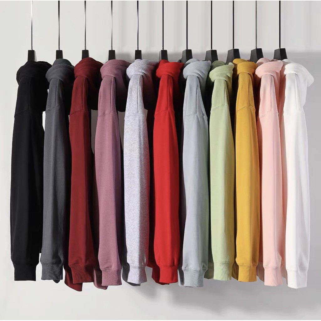 Áo Hoodie Nỉ Bông TRƠN Nam Nữ Unisex | BigBuy360 - bigbuy360.vn