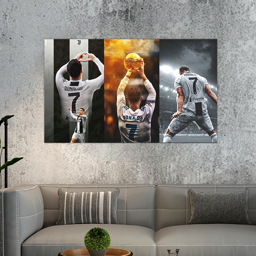 Decal Dán Tường Hình Ronaldo Kích Thước 60*40 | Decal Dán Trang Trí Phòng Ngủ , Phòng Khách