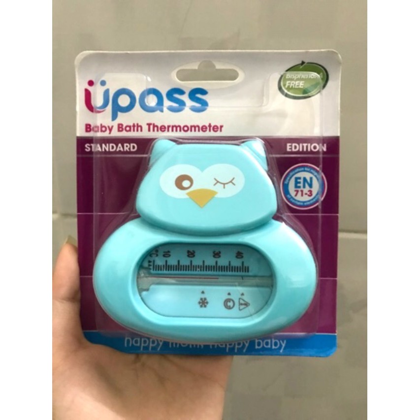 (Made in Thailand) Nhiệt kế đo nhiệt độ nước tắm bé Upass UP4009N